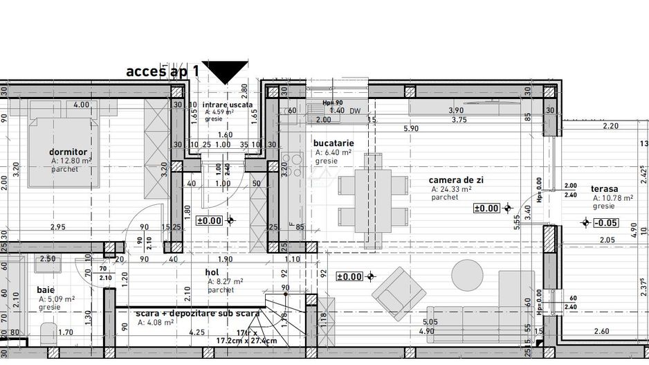 COMISION 0! Duplex finalizat cu 5 camere si 3 bai. Panouri fotovoltaice. - Poză 15