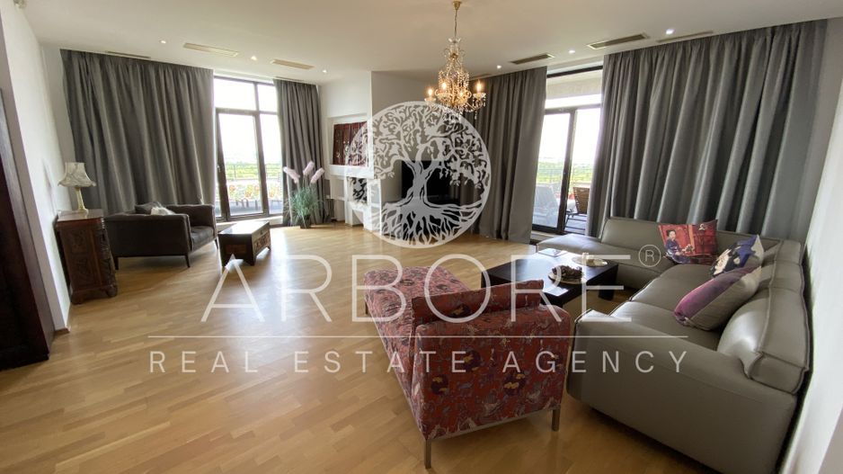 Penthouse 5 camere 250 mp lângă Ambasada SUA , zona Băneasa București - Poză 1