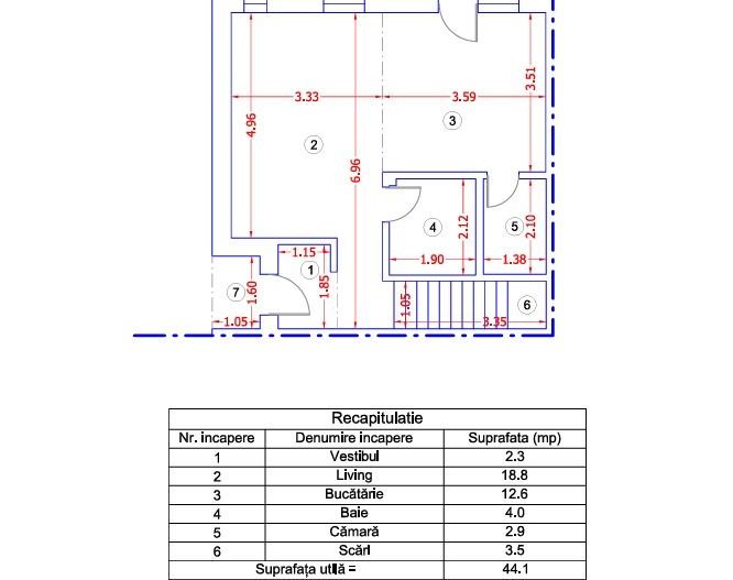 Vila in Otopeni, constructie noua, moderna, acces facil, comunitate - Schiță 25