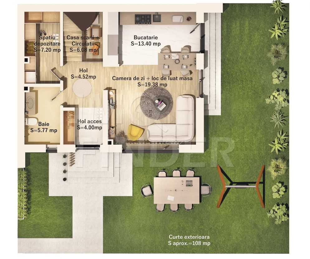 Vanzare casa  Floresti, zona parcului - Poză 6