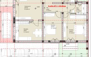 Giroc-Neptun | 3 Camere  | Decomandat | Lift | Disponibil imediat - Poză 11