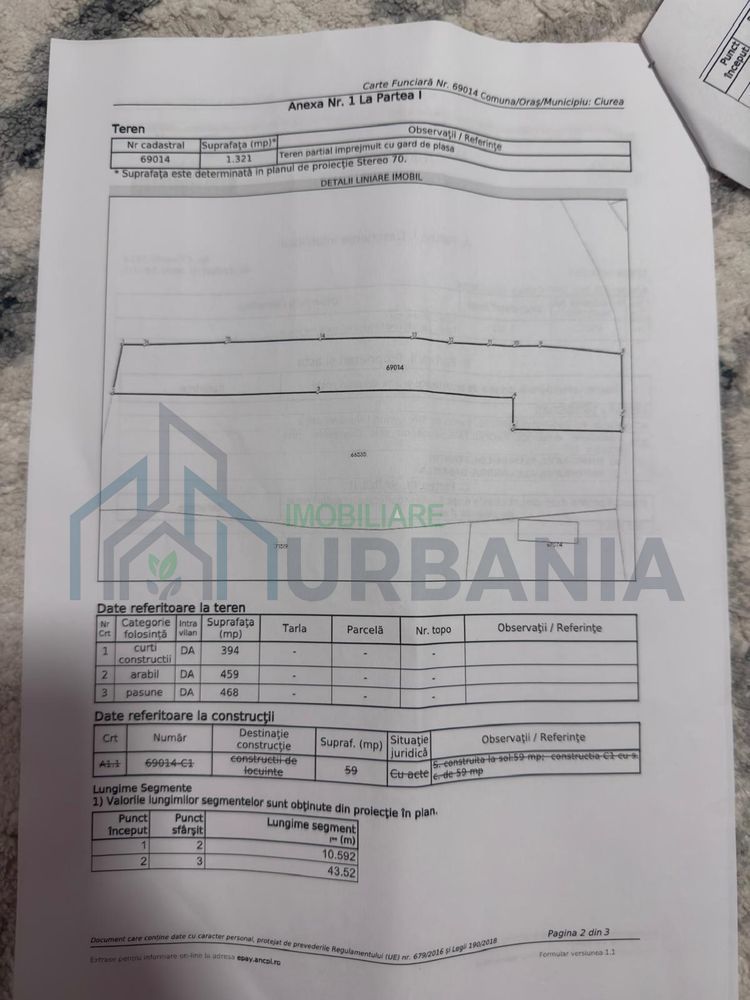 Teren intravilan de vanzare in Ciurea, judetul Iasi - Poză 4