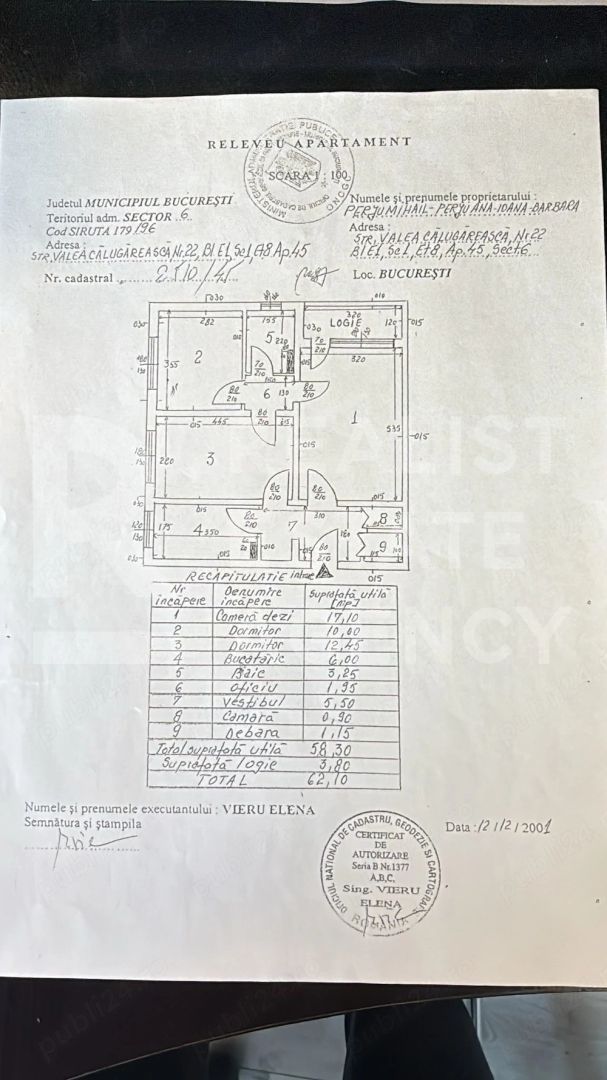 Vânzare, apartament 3 camere, zona Drumul Taberei - Poză 9