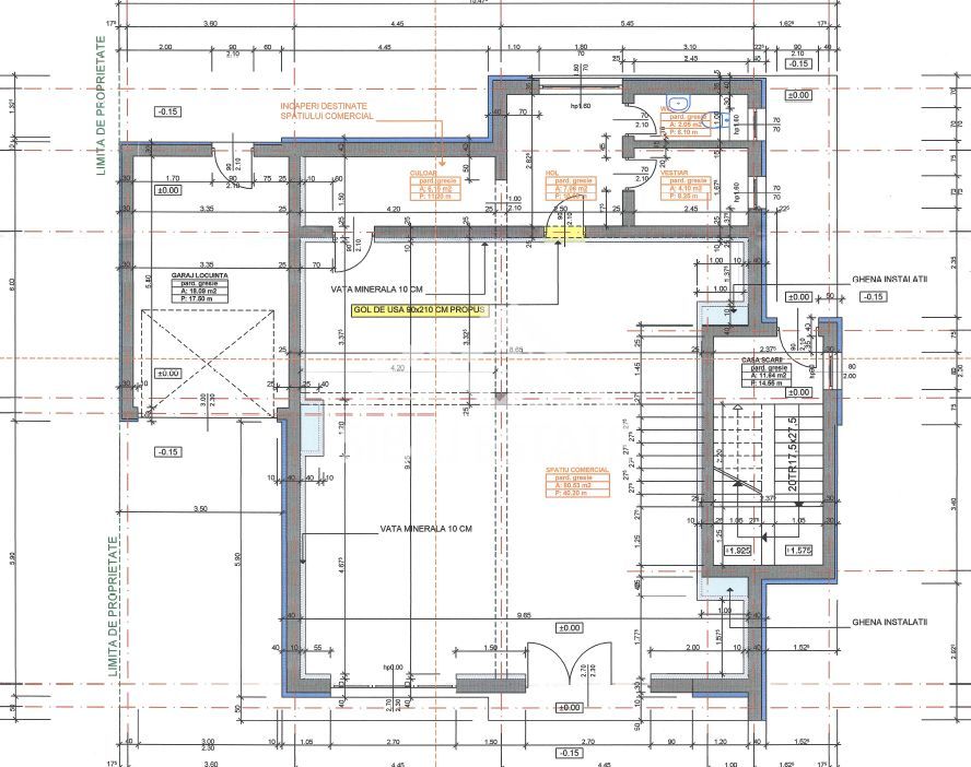Spatiu comercial/birouri, zona buna, circulata, cladire moderna - Schiță 6