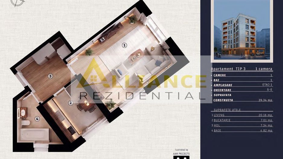 NOU ANSAMBLU REZIDENȚIAL PREMIUM - ZONA TINERETULUI / TIMPURI NOI - Poză 12