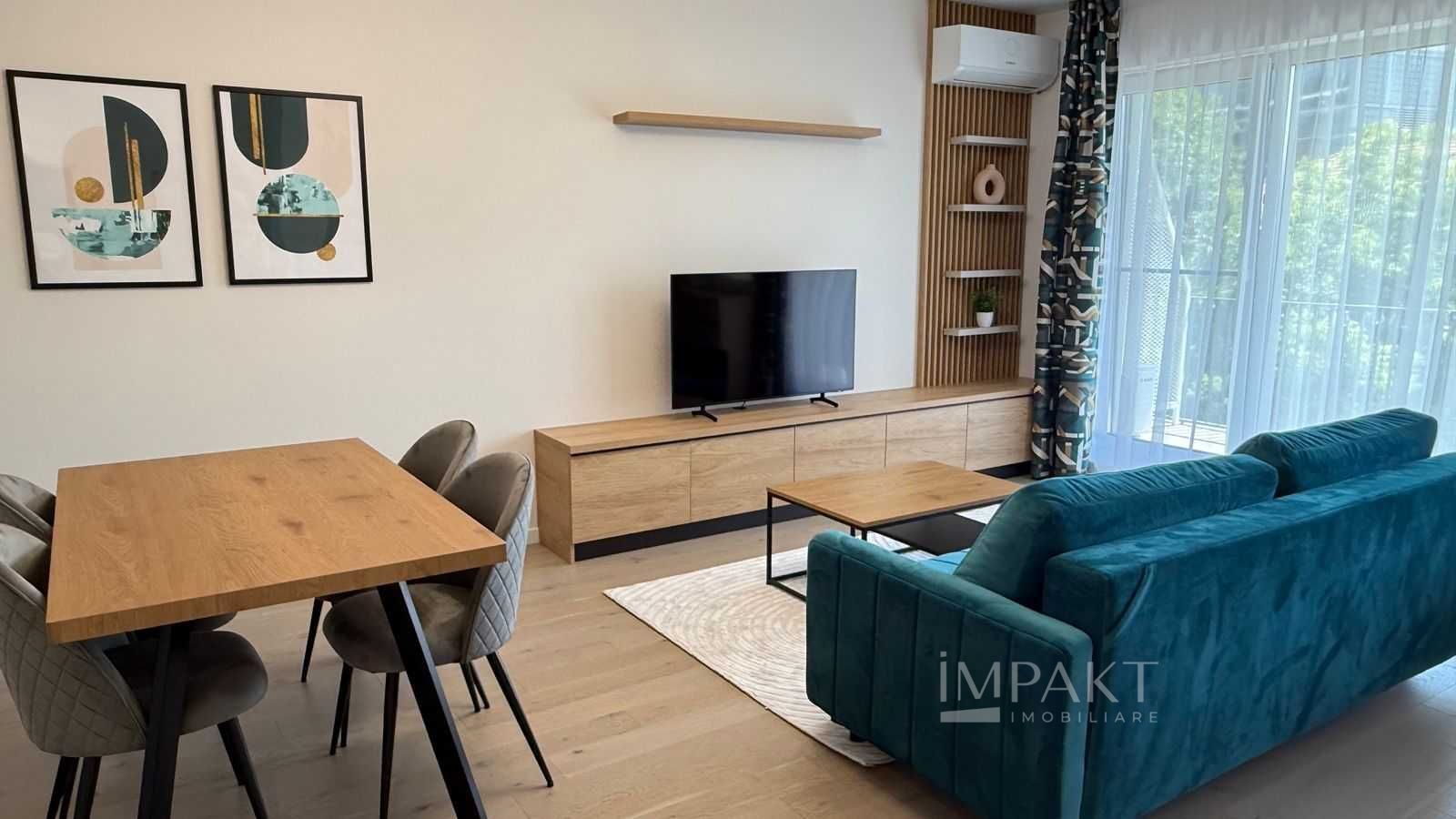 Apartament cu 2 camere lux | Zona The Office | Parcare subterana - Poză 1