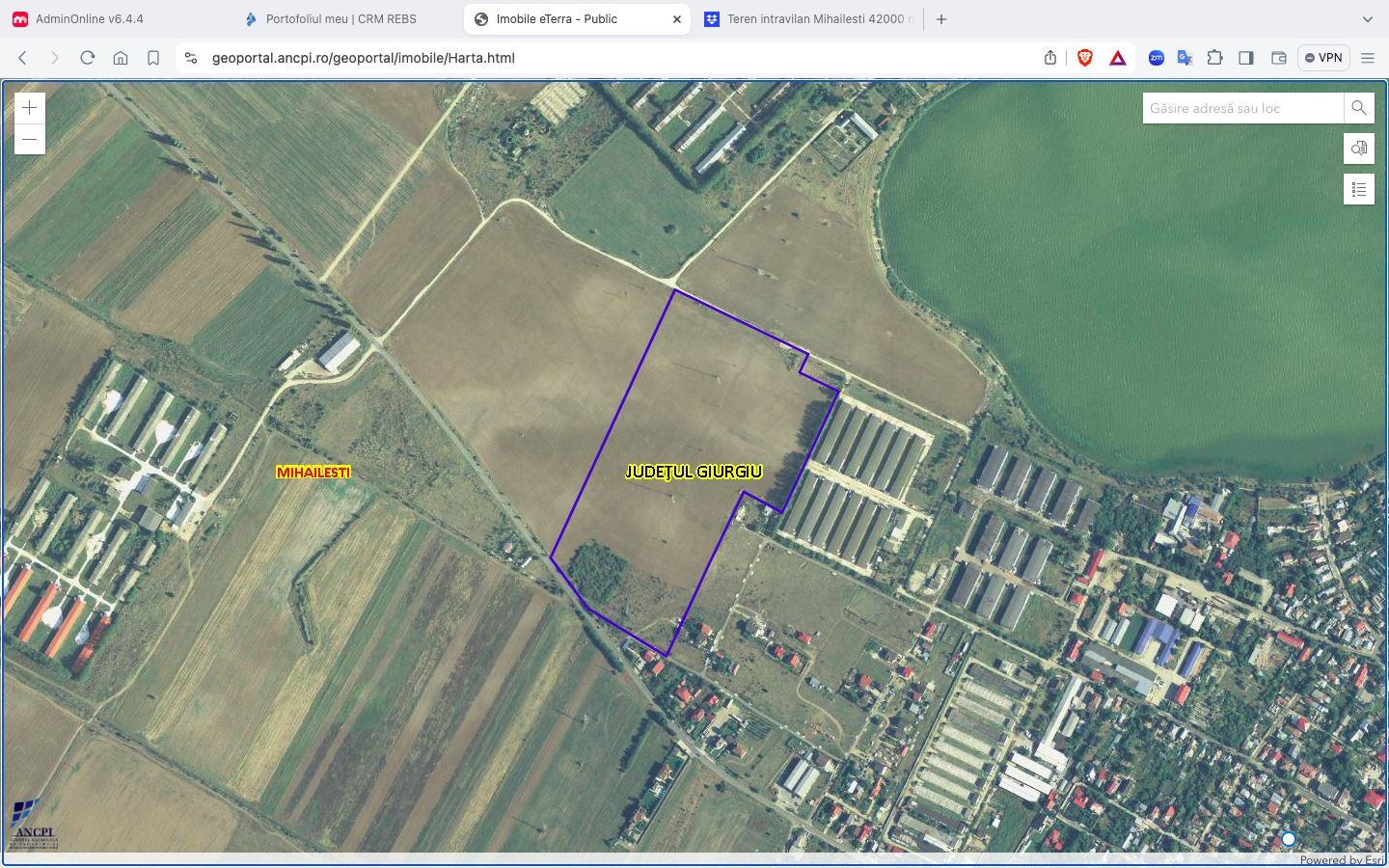 Teren extravilan Mihailesti 15 ha - Poză 13