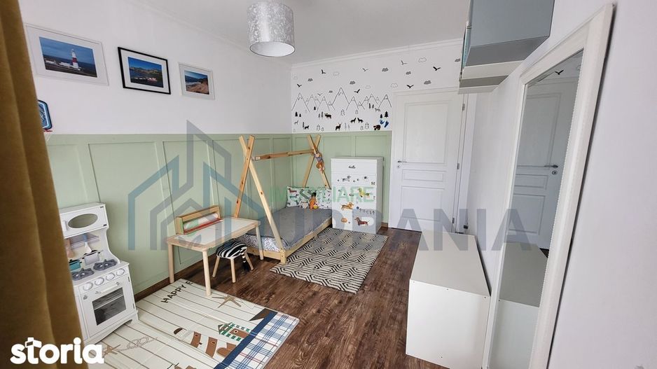 Apartament 3 camere, 70 mp, decomandat, etaj 1, Valea Lupului – vedere spre Mall Moldova - Poză 3