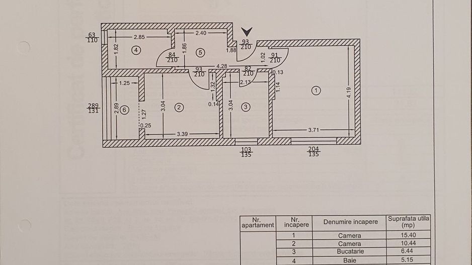 Apartament cu doua camere la vanzare - Poză 8