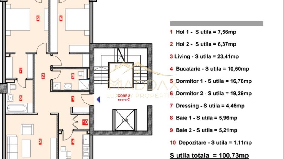 Apartament 3 camere//LUX//BLOC EXCLUSIVIST NOU//Herastrau//Cartierul Francez - Poză 35
