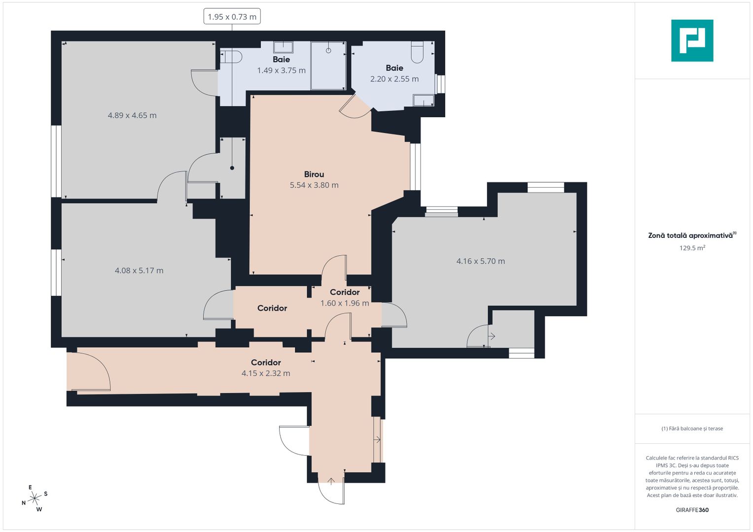 Apartament 3 camere ultracentral modern pe Cloșca - Poză 11