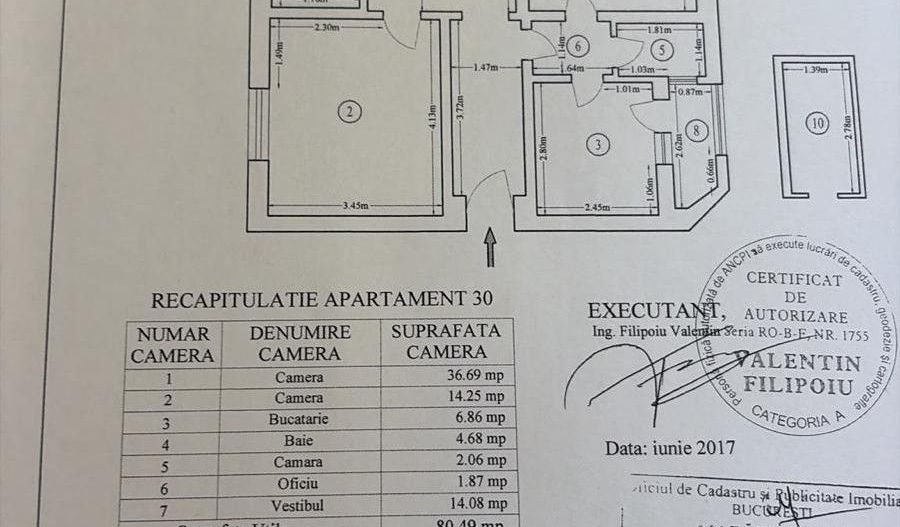 Vanzare Apartament 3 camere, 90 mp  – Cotroceni, vedere Splaiul Independentei - Poză 31