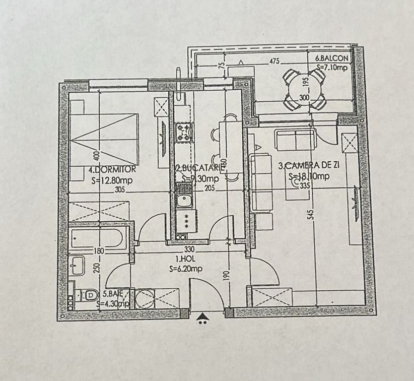 Apartament Decomandat Centrala Proprie Etaj 1 Metalurgiei - Poză 12