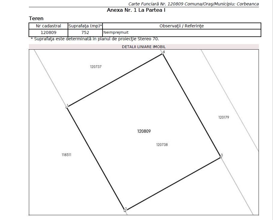 Cobeanca PRIMARIE Ogorului Loturi 500 - 1100 mp URBANISM DE CONSTRUIRE - Poză 8