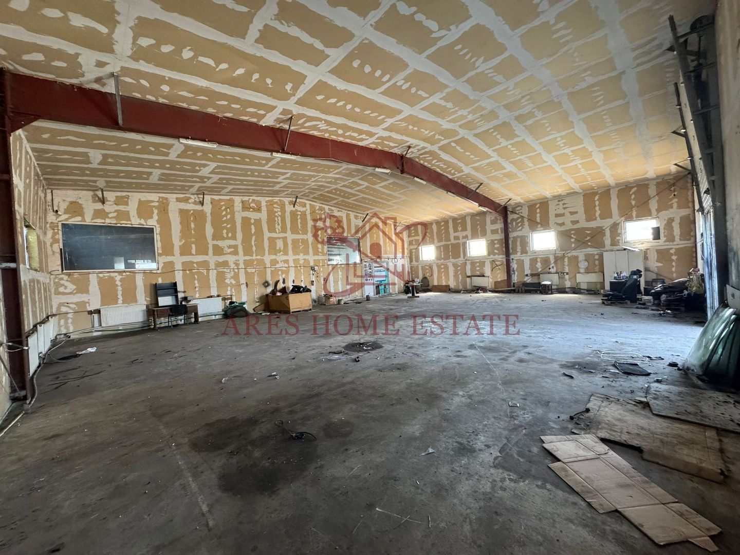 Hală depozit/industrial 228 mp – Moșnița Nouă. Fostele hale Avicola. - Poză 4