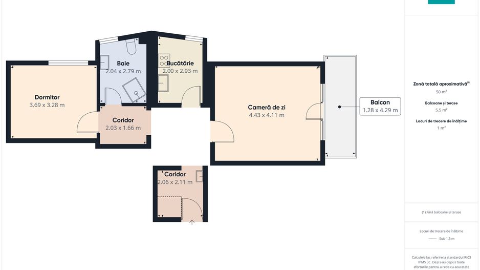 Apartament 2 camere în Giroc - Poză 6