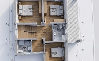 Casă Individuală | 5 camere | 113 MPU | Curte | Șura Mică - Poză 3