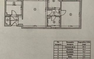 GIULESTI - Crangasi | 2 camere + birou 63mp la 1000 euro/mp - Poză 18