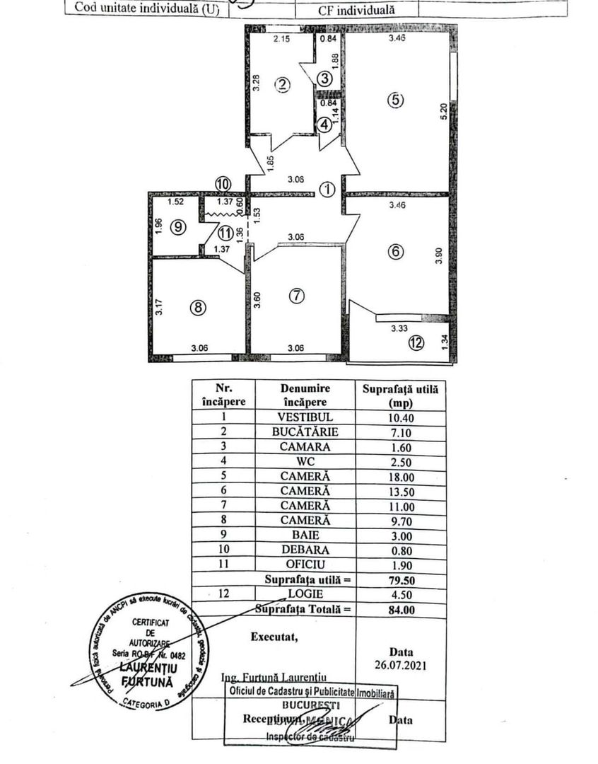 Apartament 4 camere, Bld. Brancoveanu, zona benzinaria Petrom. - Poză 8