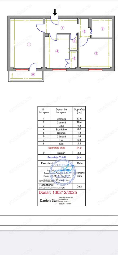 Apartament 2 camere de vanzare Gorjului - Poză 5