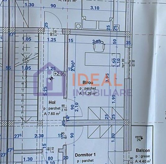 Duplex  Modern cu 4 camere si gradina, zona Casa de Apa - Schiță 22