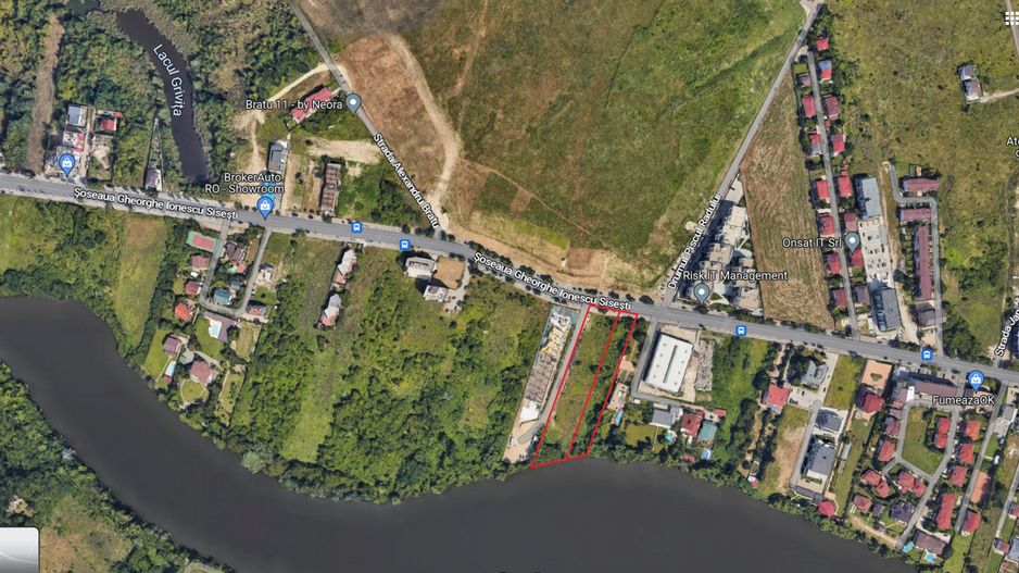 Teren Sisesti 9055 mp teren superb deschidere str lac 60 m - Poză 3