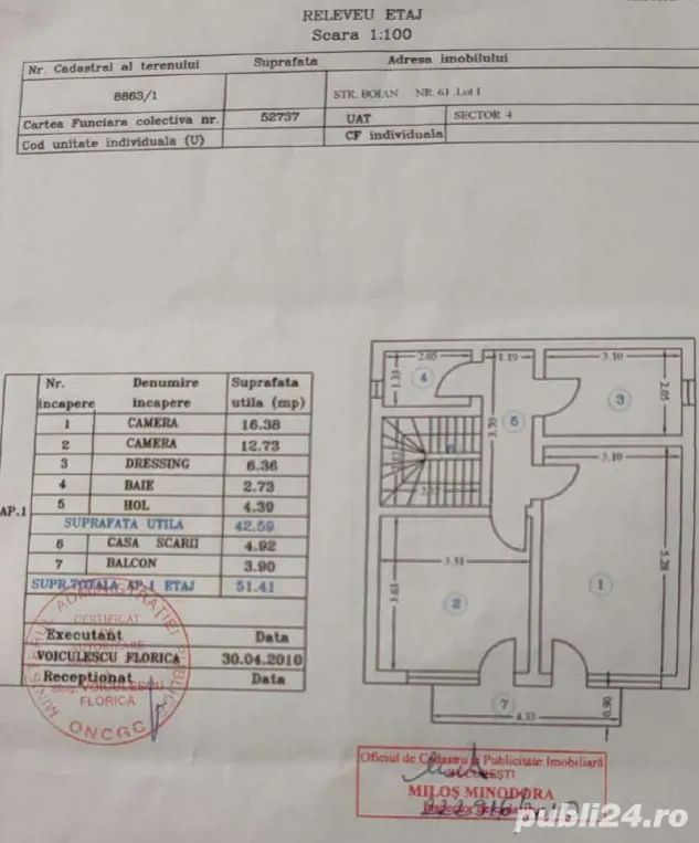 Vila P+1+M, curte proprie, metrou Apărătorii Patriei - Poză 9