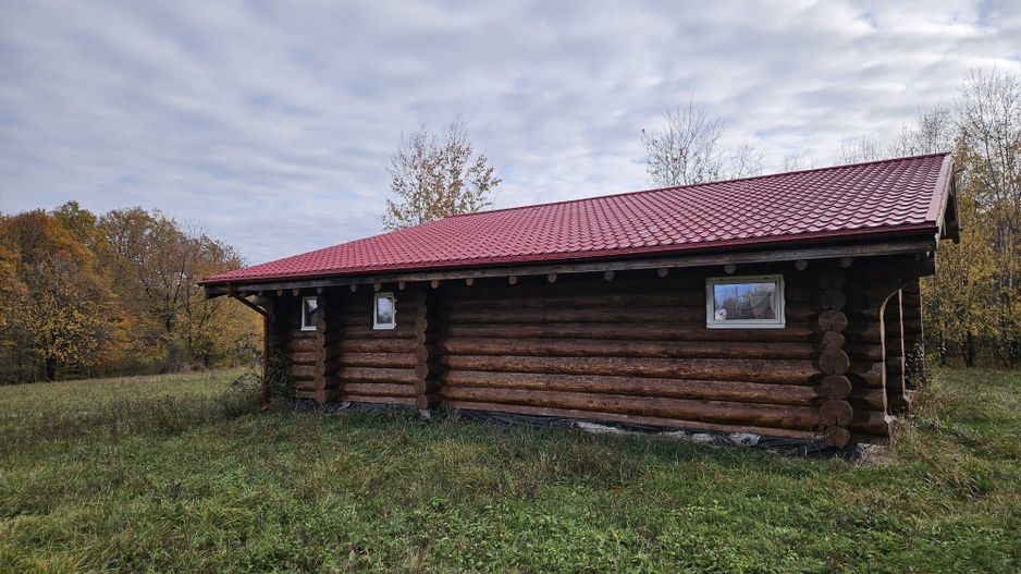 Casă din bârne, construcție 2012, Cotmeana,  DN 7, Pitesti - Valcea - Poză 1