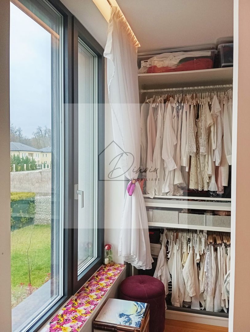 Vila pasiva (verde) de lux 4 camere Complex Amber Gardens Tunari - Poză 19