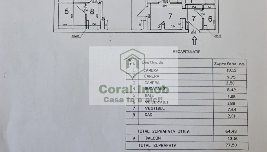 Apartament modern, complet renovat, 3 camere, Tei - Fac. Constructii - Poză 2