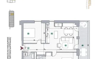 Apartament nou finalizat, 3 camere, Level Apartments 3 - Poză 12