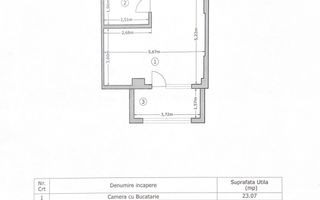 Garsonieră - 2 Camere 🏡 | Militari Residence 📍| Parcare la Liber 🚗 - Schiță 9