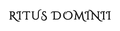 Ritus Dominii - Logo