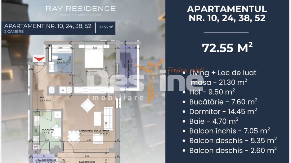 Complex Ray Residence - 2 Camere - Poză 6