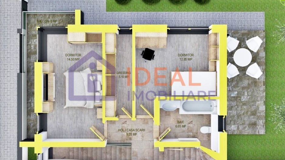 Casă modernă cu cu 4 camere si gradina, în Selimbar - Poză 3