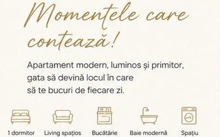 Apartament 2 camere mobilat - spatios 5 min metrou Straulesti - Poză 23