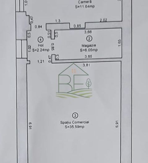 Spațiu comercial de închiriat pe Strada 9 Mai – Centrul Istoric Sibiu - Poză 8