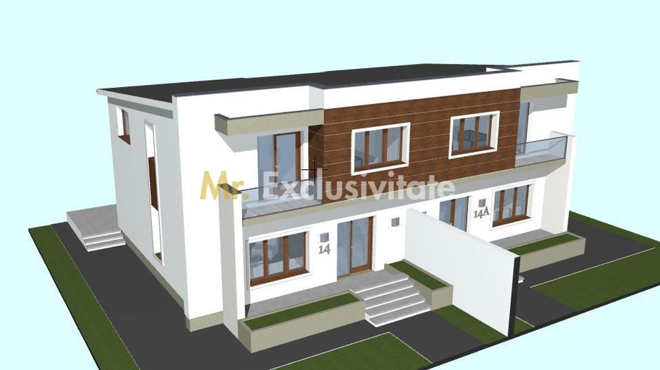 Casă Duplex La Cheie - Finisaje Personalizabile - Teren de 300 mp - Poză 3