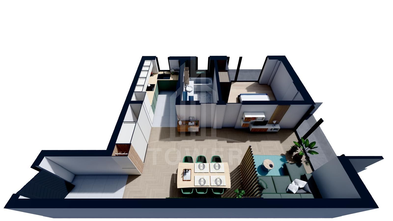 COMISION 0% | Apartament 2 camere de vânzare - Poză 3