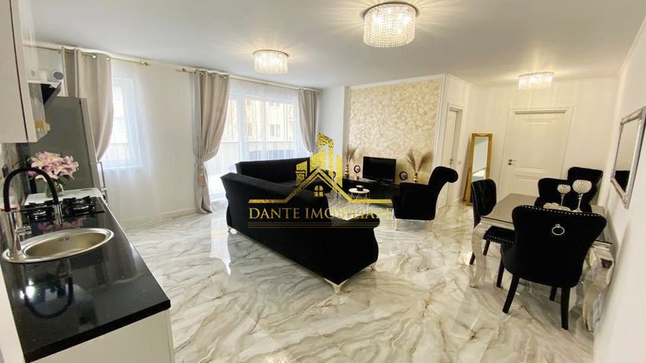 2 camere, mobilat lux, bloc nou, terasa, Floresti, Florilor - Poză 3