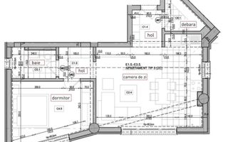 Apartament 2 camere, Bucium, bloc nou intabulat - Poză 2