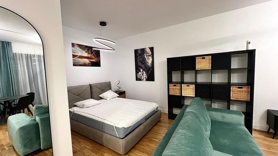 Studio cu gradina de 34 mp Pipera | De inchiriat | Complex cu piscina - Poză 5