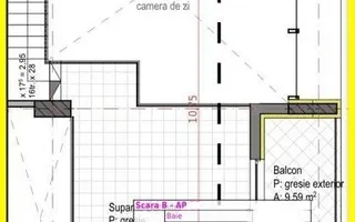 Penthosue cu view spectaculor in Sopor! 3 camere pe 2 nivele! - Schiță 11