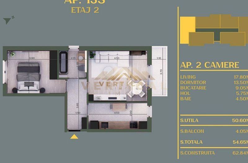 Vanzari Apartamente 2 Camere - Poză 1