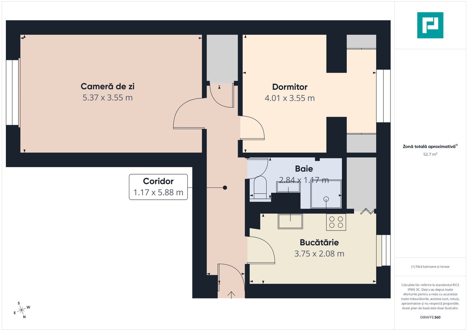 Apartament 2 camere pe malul Mureșului - Poză 9