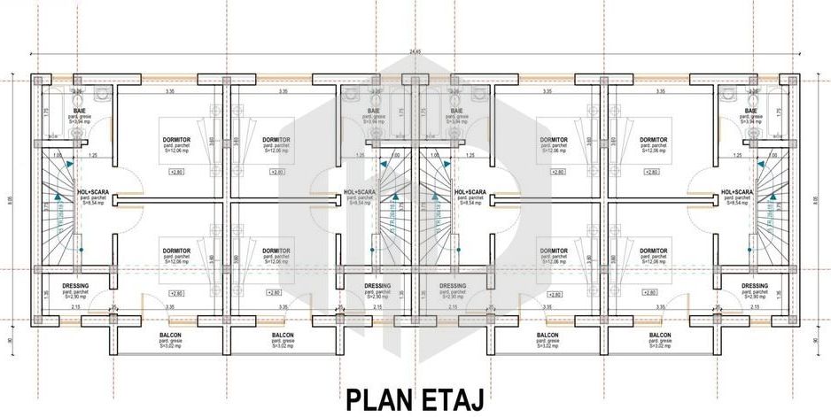 Casa | Arhitectilor | 3 Camere 76mpu | Intabulat | Gradina - Poză 3