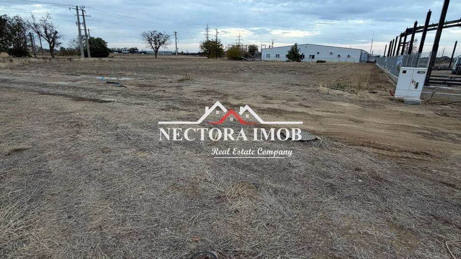 NECTORA IMOB-Teren Intravilan Industrial la sosea,2x2000 mp, Utilitati - Poză 4