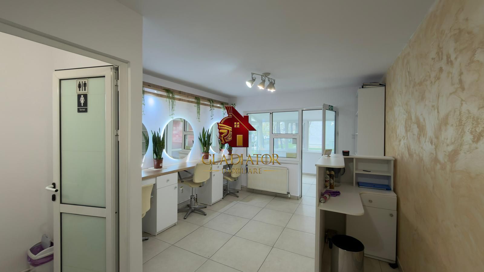 Spatiu pentru coafor/frizerie de inchiriat + mobila de vanzare, ACB - Poză 2