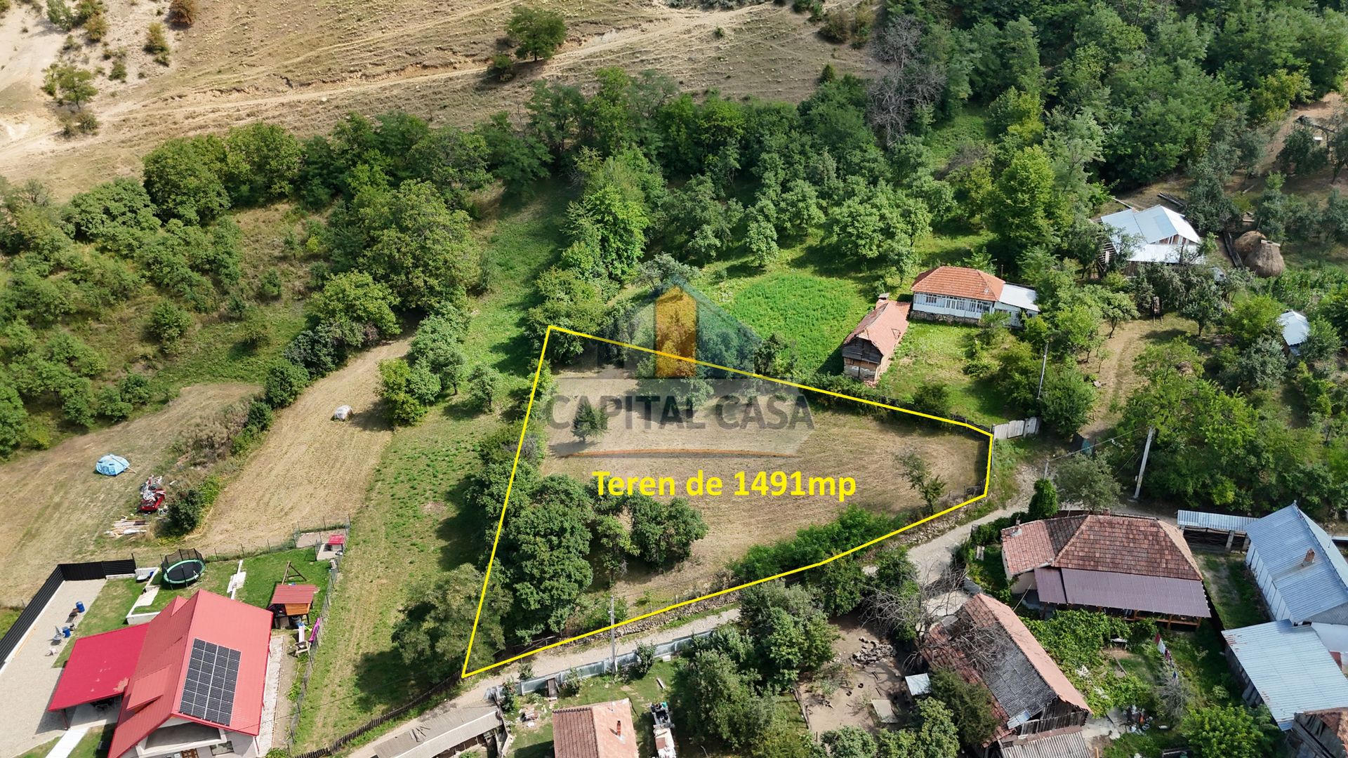 Teren de Vanzare in Plopu - Darmanesti, cu toate utilitatile - Poză 3