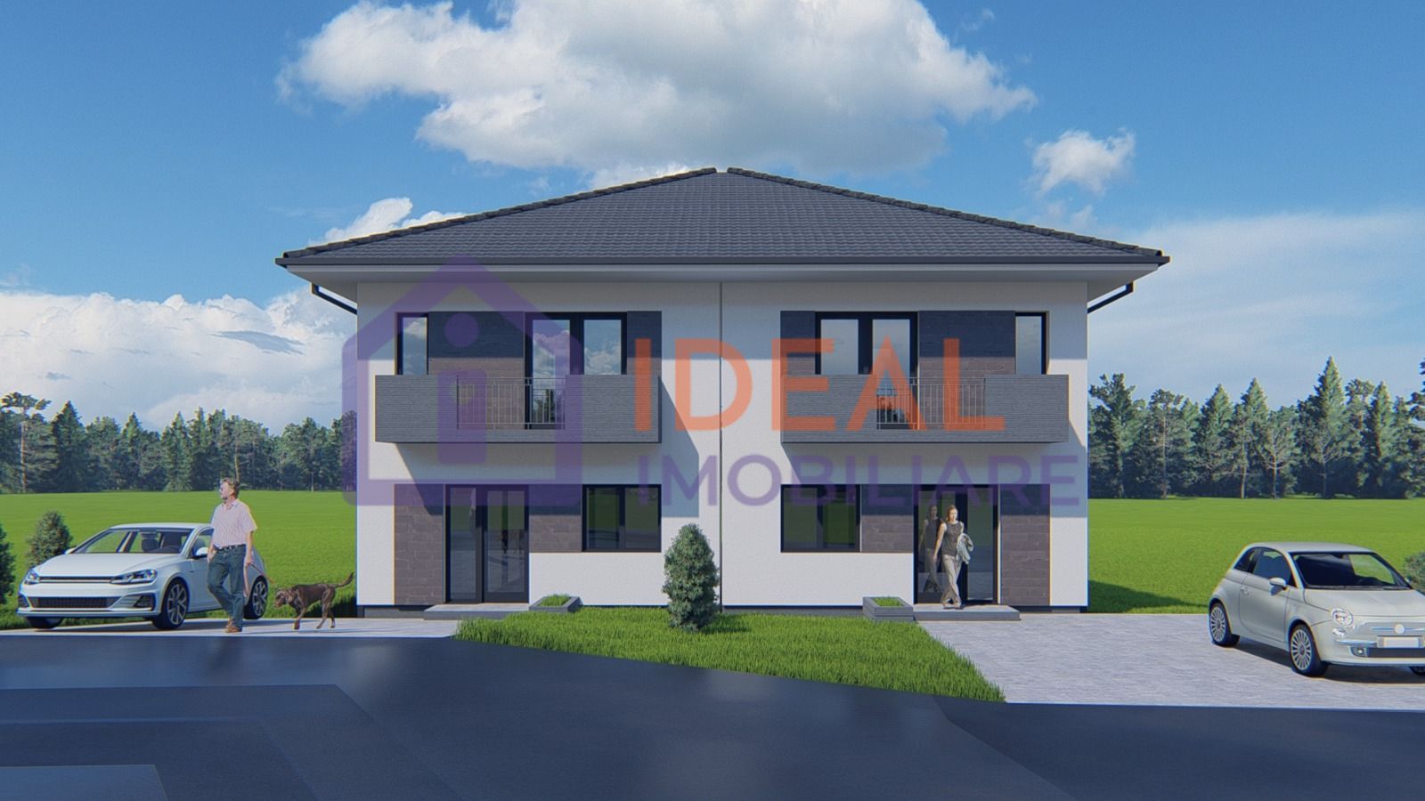 Duplex in Cisnadie cu 4 camere si 250 mp de curte, in Cisnadie - Poză 6